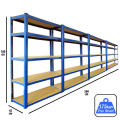 Q235 Steel Cost-Effective Slotted Angle Shelving / Light Duty Shelf